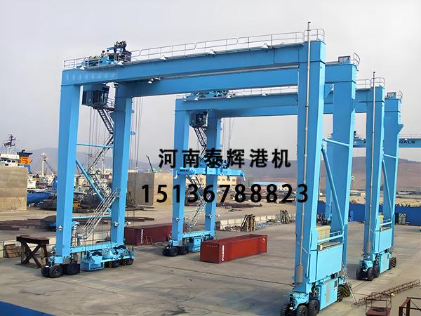 集装箱装卸效率低？轮胎吊如何让码头吞吐量翻倍？